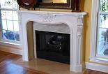 Castle Design Fireplace Mantel